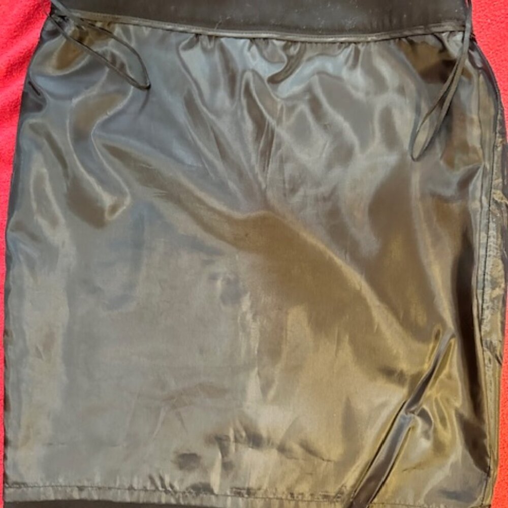 Anne Klein Classic Fit Black Skirt - Sz 6 - Picture 9 of 12